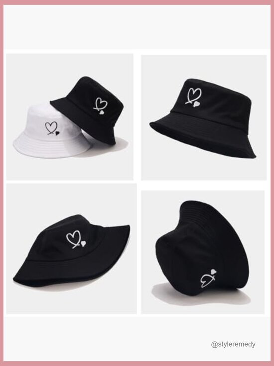 Unisex Bucket Hat Pack Cotton Polyester Sun Protection Fishing Hat main image 6